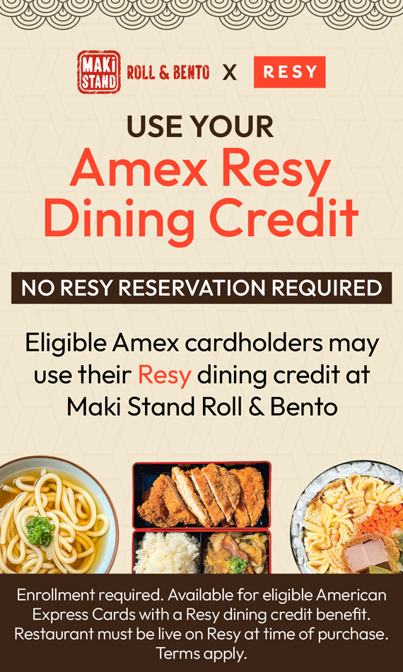Amex Resy Maki Stand